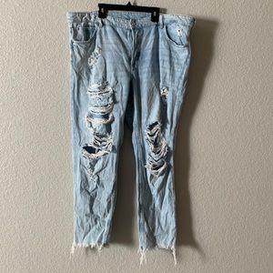 H and M boyfriend jeans